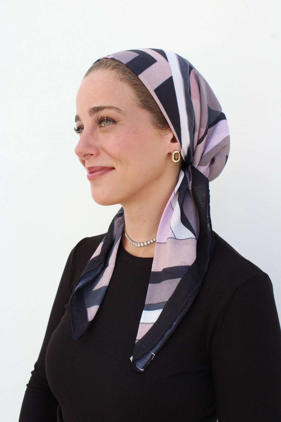 The Scarf Bar Inspired Square Headscarf - EP-TSB