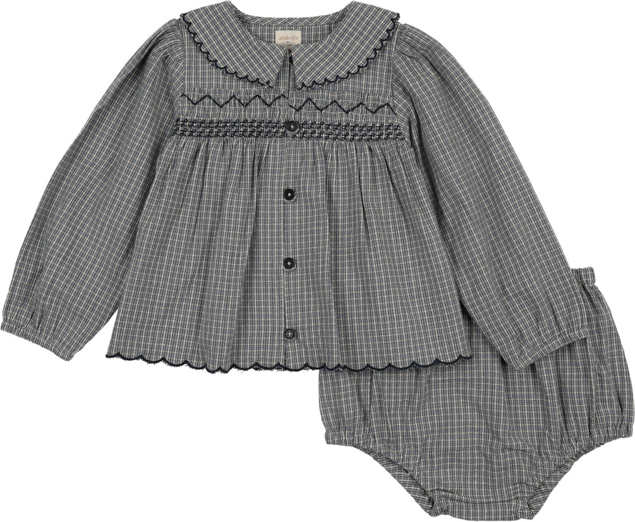 Analogie Plaid Edition Girls Toddler Set - AF26TP501