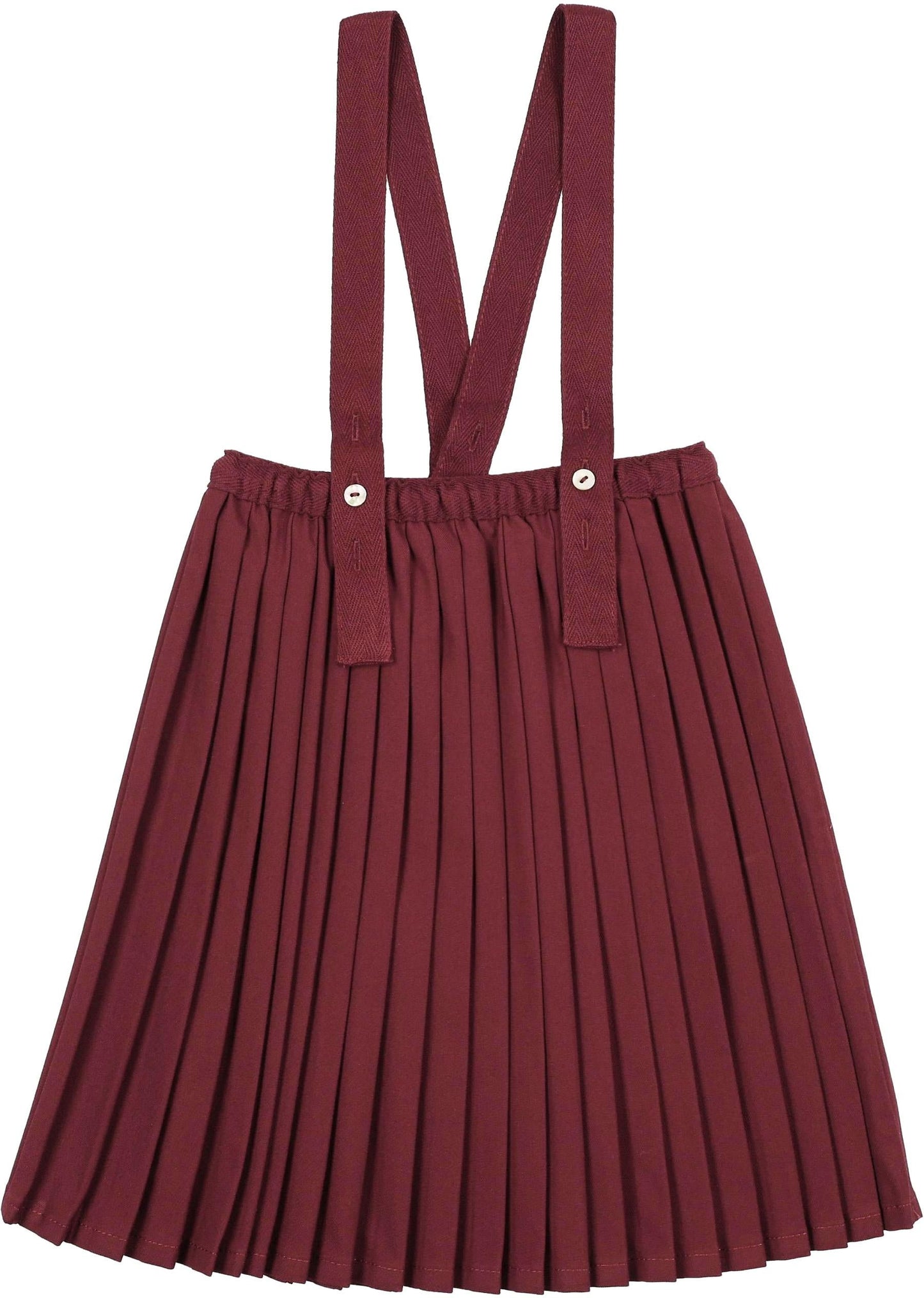 Analogie Knife Pleated Suspender Skirt - AF26S829