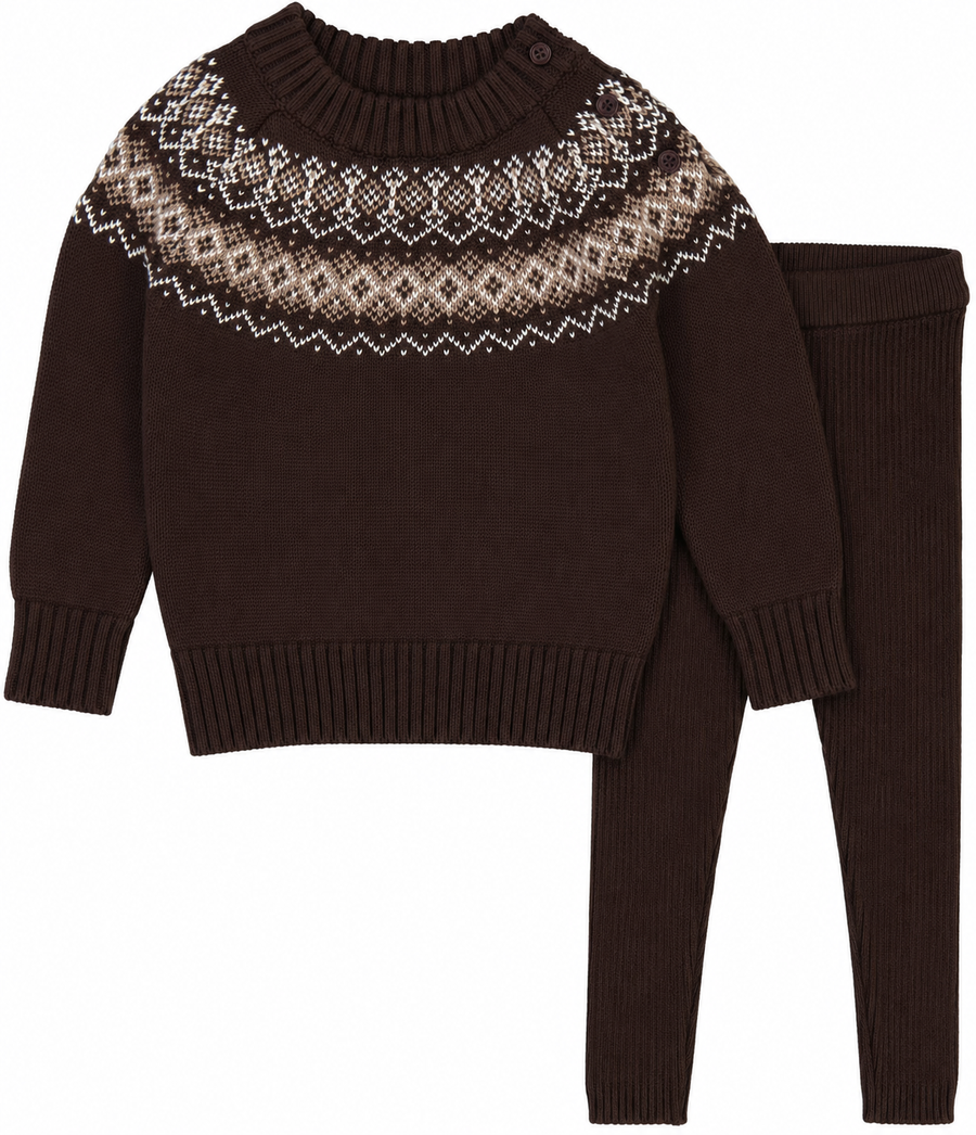 Analogie Heirloom Knits Toddler Boy Set - AF26TS115