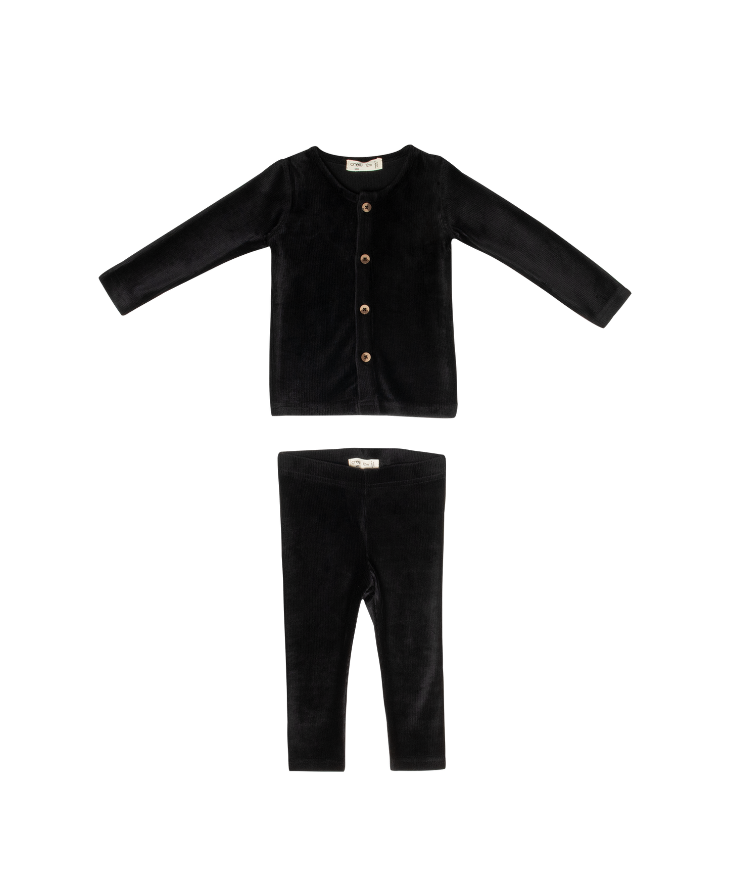Crew Mini Gia Velour Rib Set - AL3266