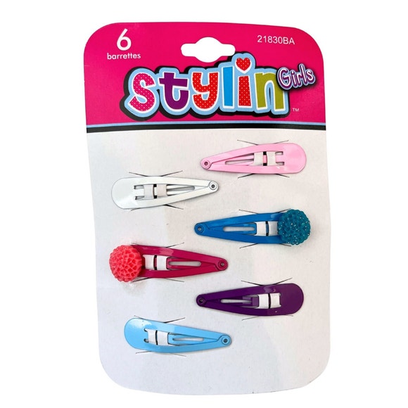 Stylin 6Ct Barrettes - 49877BA