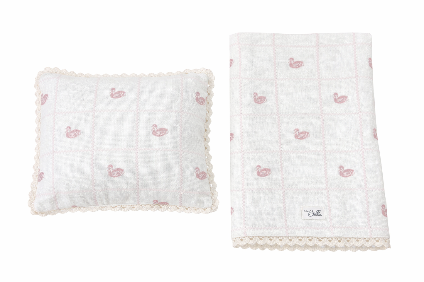 Bebe Bella Knit Blanket & Pillow Set - ASCY1857BLG