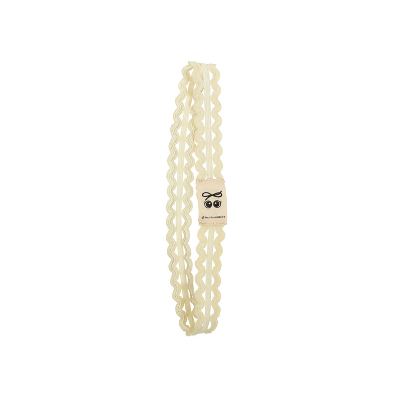 Heirlooms Baby Bands - Double Wave Ric Rac - B1720