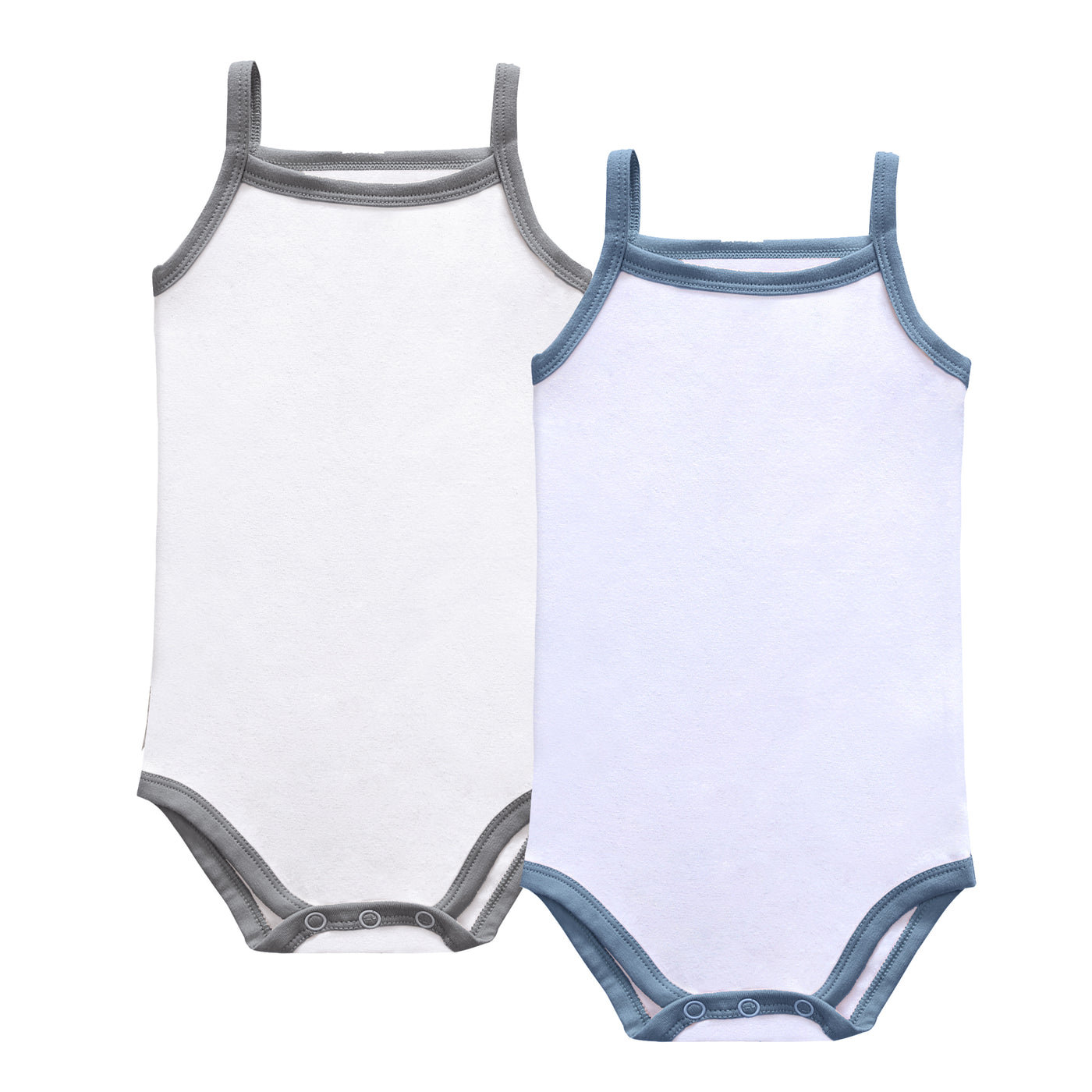 Petit Clair Spaghetti Strap Onesie Trim - Pci-bds2-set8