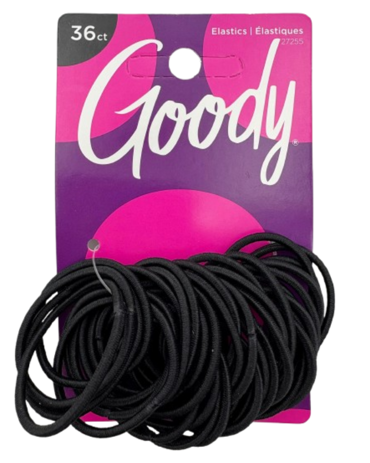 Goody 36Ct Ouchless 2Mm Thin Elastics - 27255
