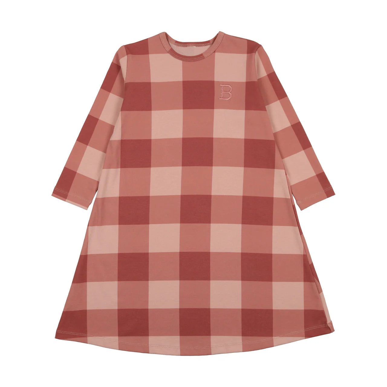 Bonjoy Grid Long Nightgown - SP2505DL
