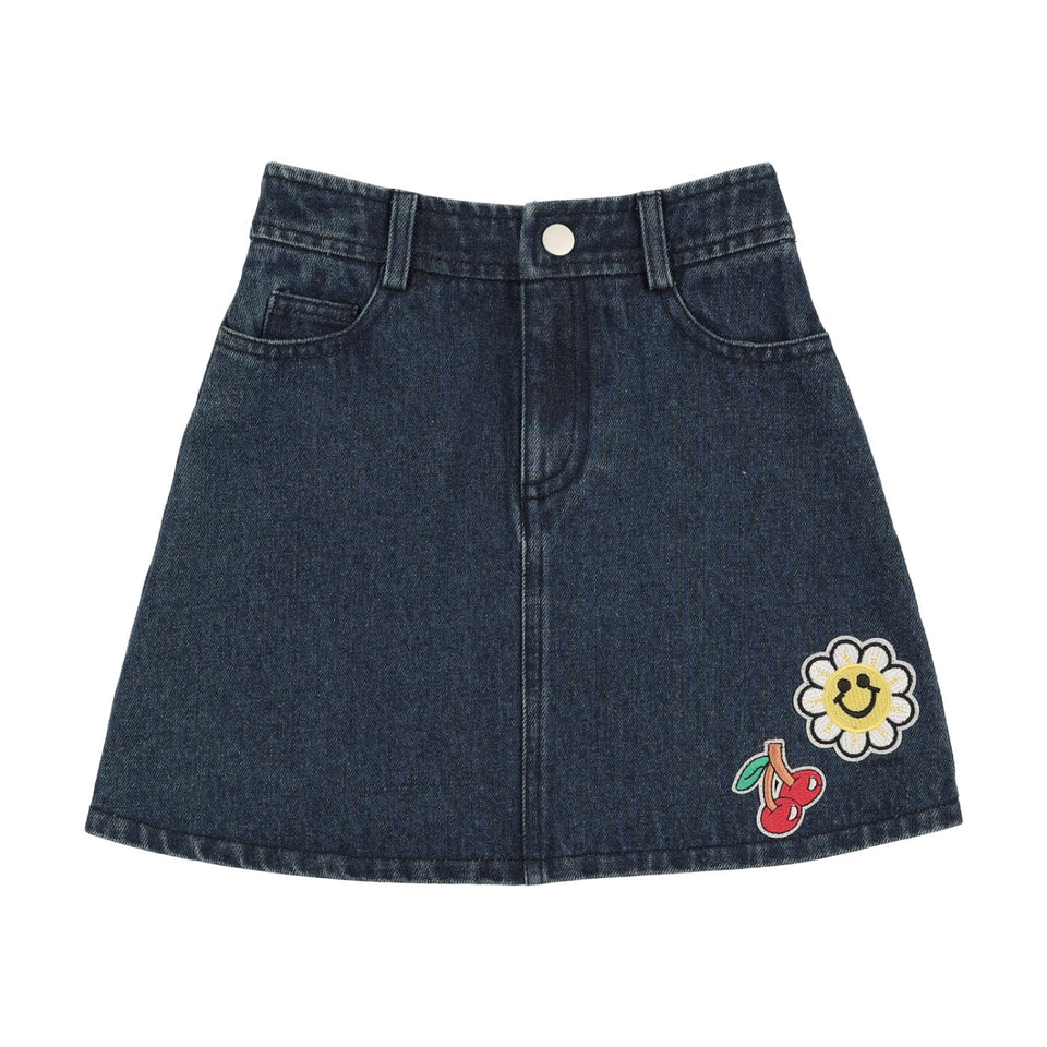 Bonjoy Jean Emoji Skirt - BTSS26009SK