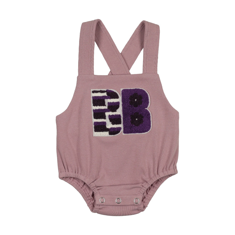Bonjoy Sherpa Patch Romper - BTSS26003R