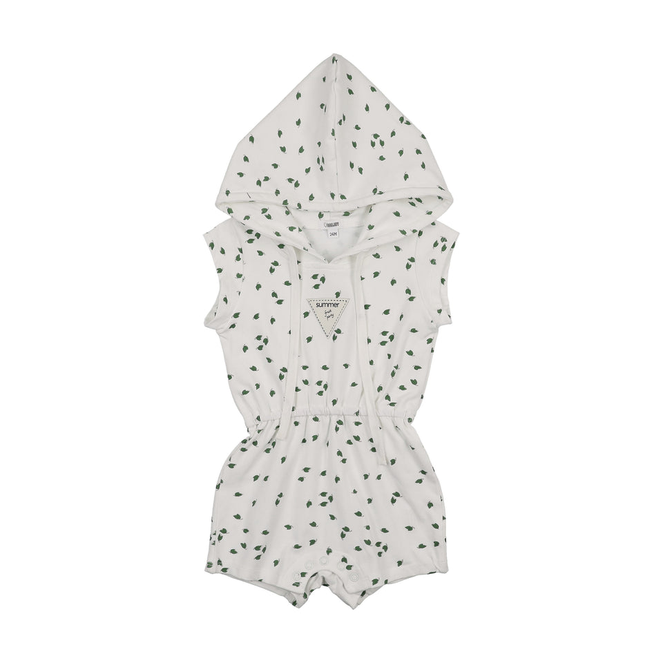 Bonjoy Fruit Party Romper with Hood - BTSS26026RH