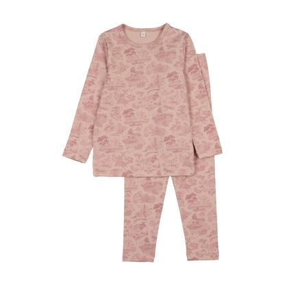 Bonjoy Farmhouse (Toile) Pajama - WP260040P