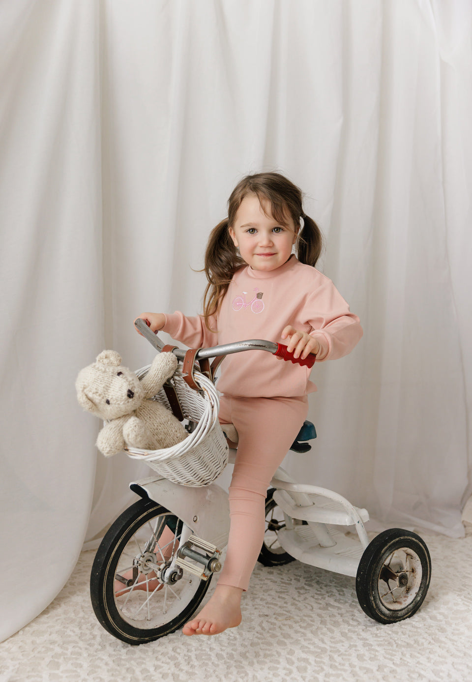 Bonjoy Embroidered Bike Sweatset - BWL2620S
