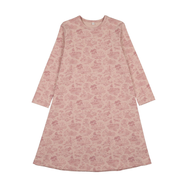 Bonjoy Farmhouse (Toile) Long Nightgown - WP260040LN