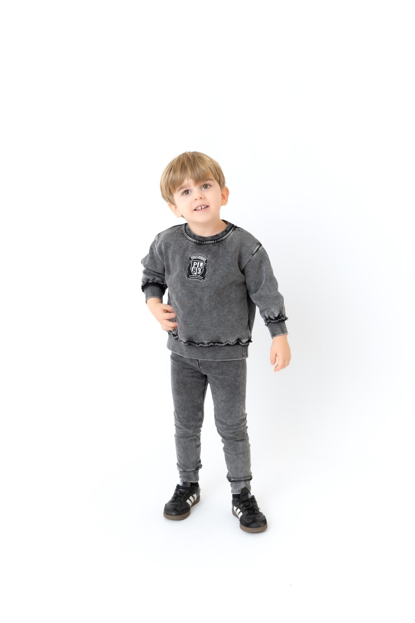 Bonjoy Black Wash Sweatset - SW26010BSET