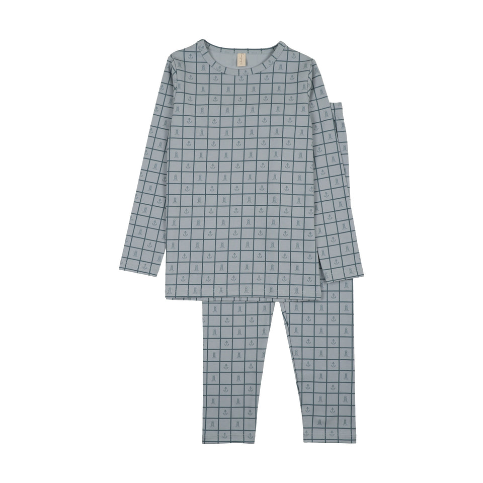 Bonjoy Boxed Graphic Pajama - WL26014P