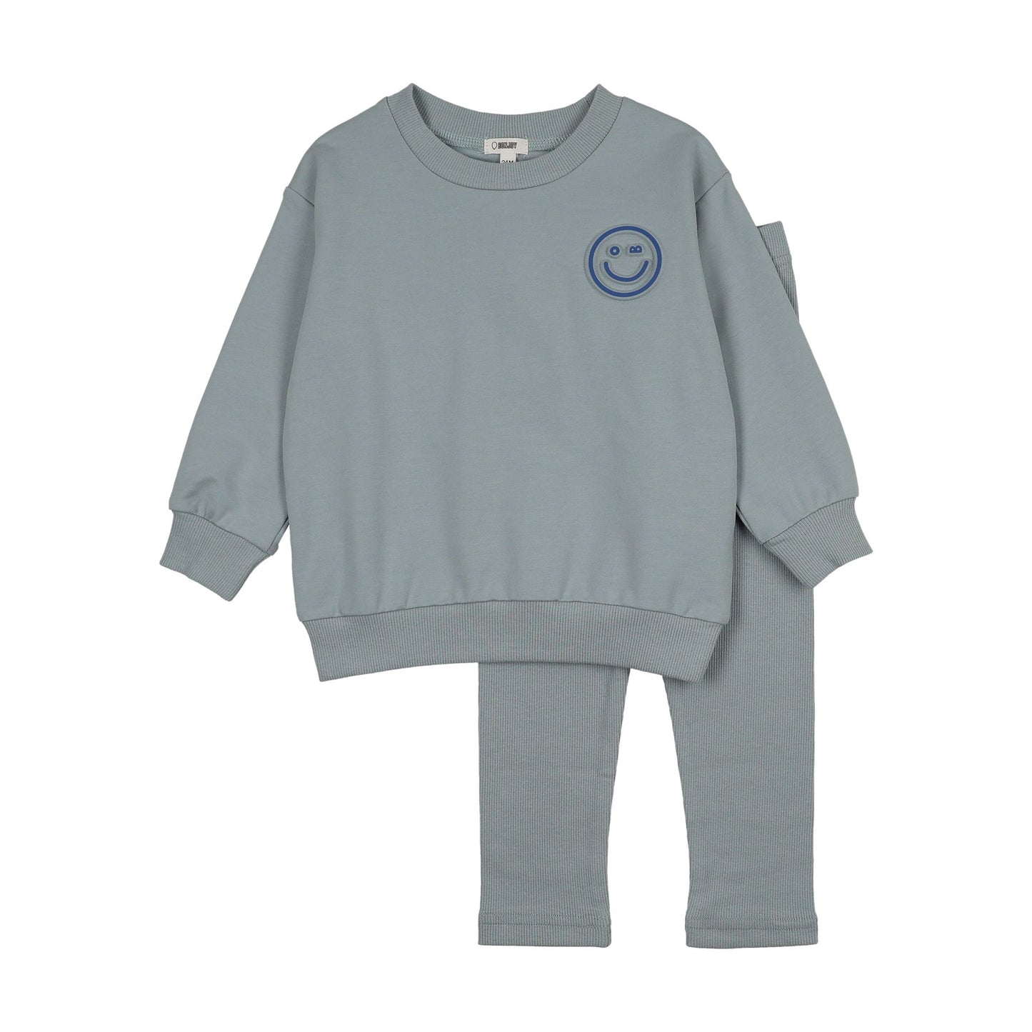 Bonjoy Embossed Smiley Sweatset - BWL26207SET