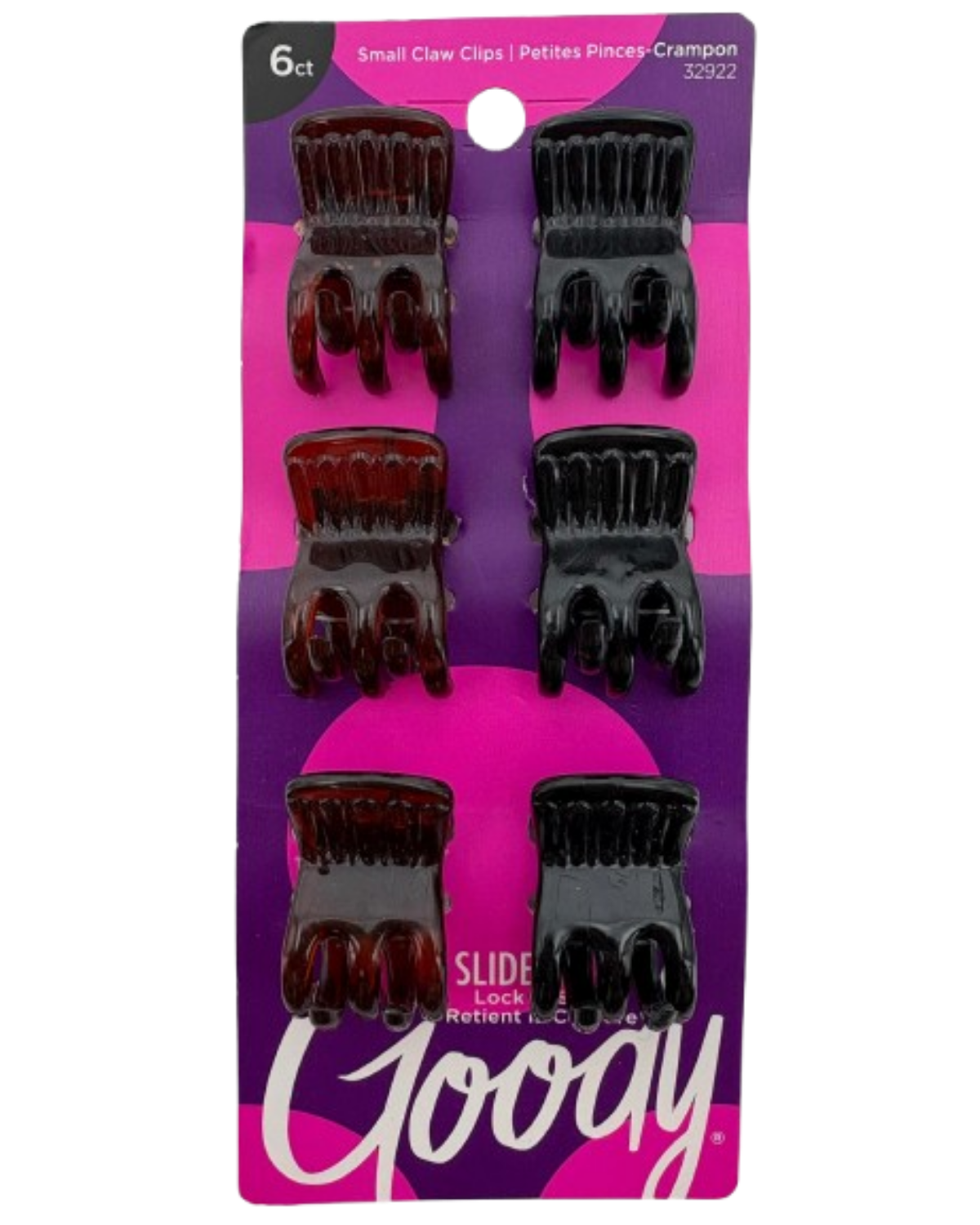Goody 6Ct Small Claw Clip - 32922