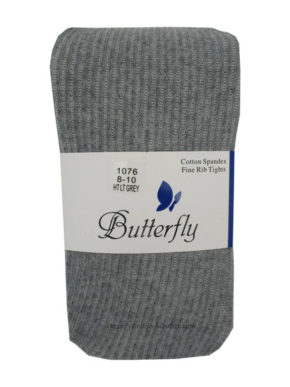 Butterfly Fine Ribbed Cotton Spandex - 1076