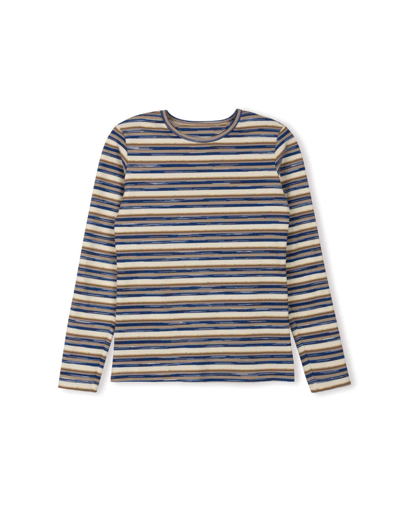 Vibe  Striped And Strokes Tee