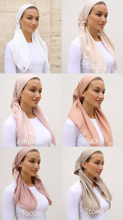 The Scarf Bar SB Premium Solids Headscarf - SPS-TSB