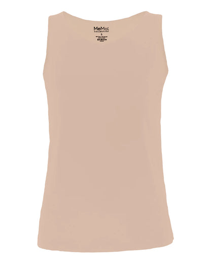 Memoi Womens Bonded Reversible Comfort Tank Top - Csp101