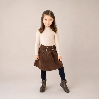 Bonjoy Double Buckle Skirt - SW26016SK