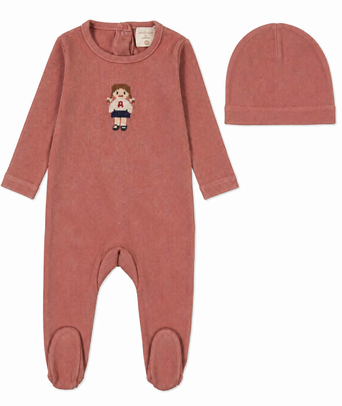 Analogie Doll Footie Set - AF26S325B