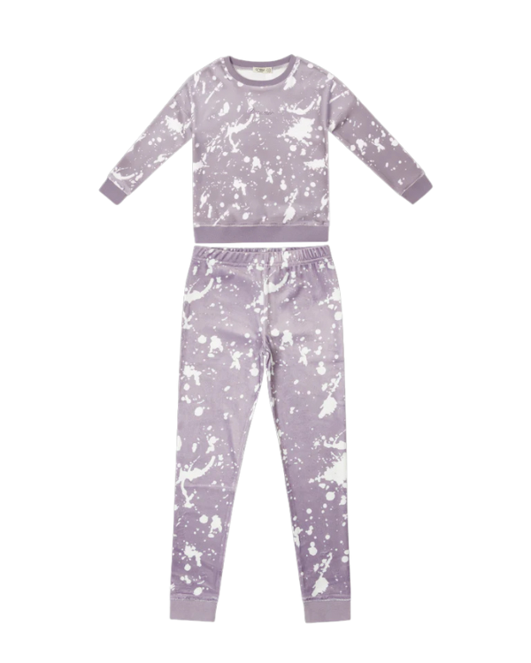 Crew Tie Dye Velour Set - Sg2807
