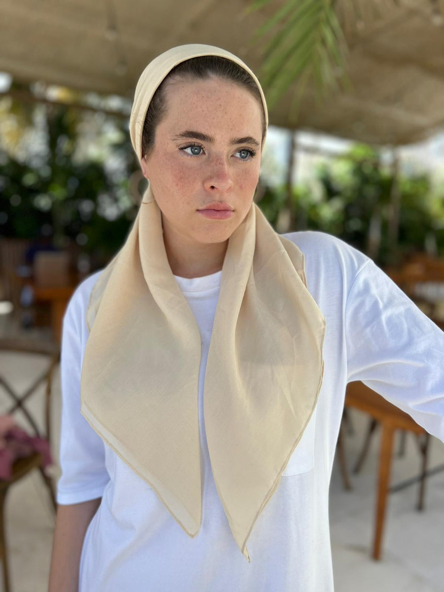 The Scarf Bar Versatile Pretied Cotton - VPC-TSB