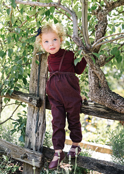 Lil Legs Rugged Threads Bubble Suspender Pants - AF26S827