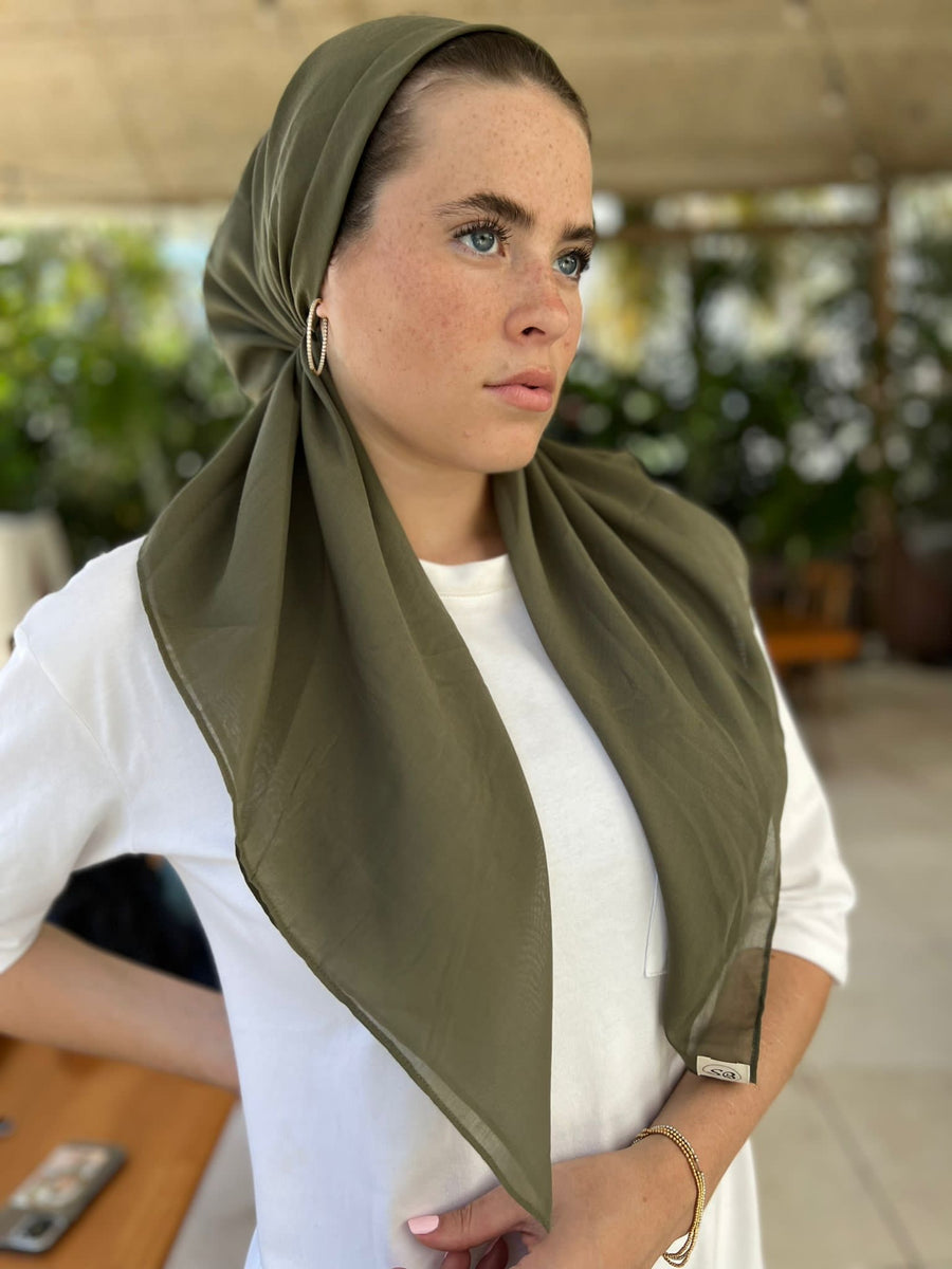 The Scarf Bar Versatile Pretied Cotton - VPC-TSB