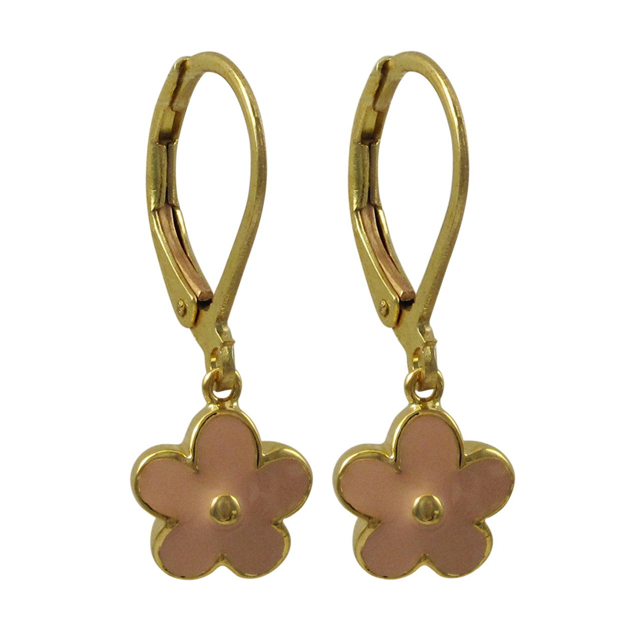 Delino Gold Plated Brass - Flower - EW2209-B-GD