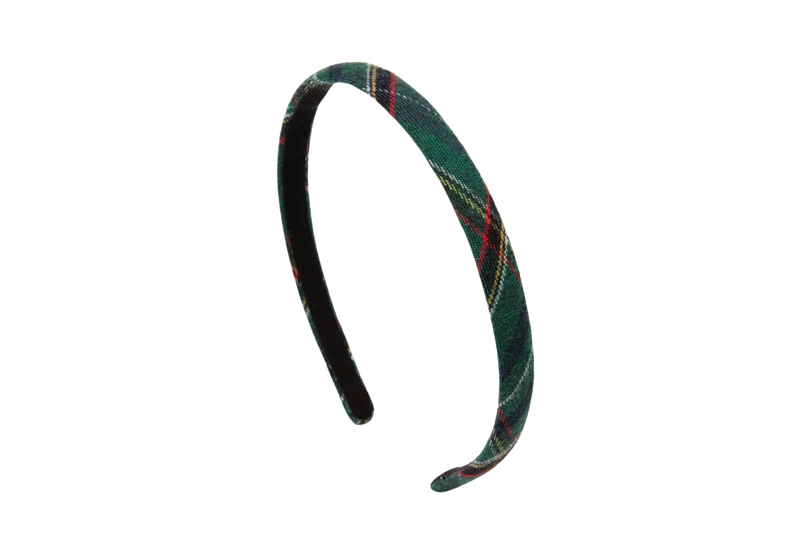 Heirlooms Winter Check - Thin Headband - H1712T