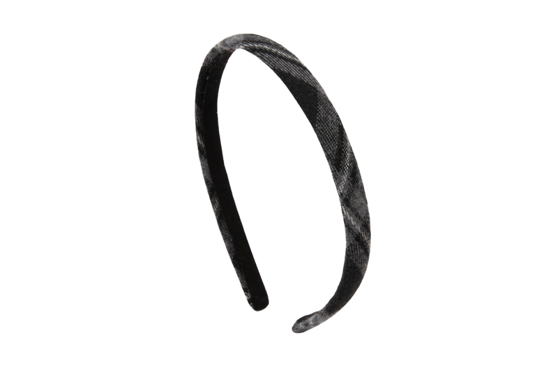 Heirlooms Winter Check - Thin Headband - H1712T