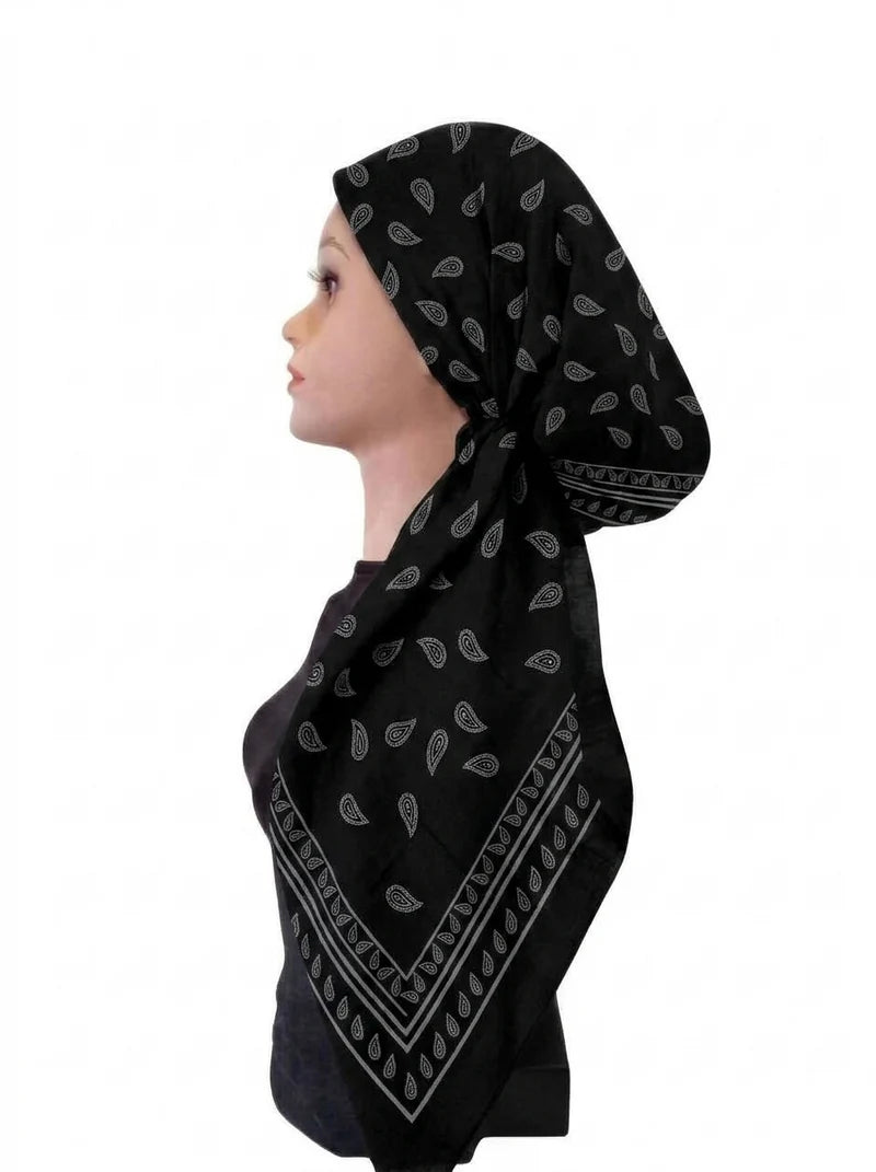 Revaz Paisley Pretied Headscarf - HS763