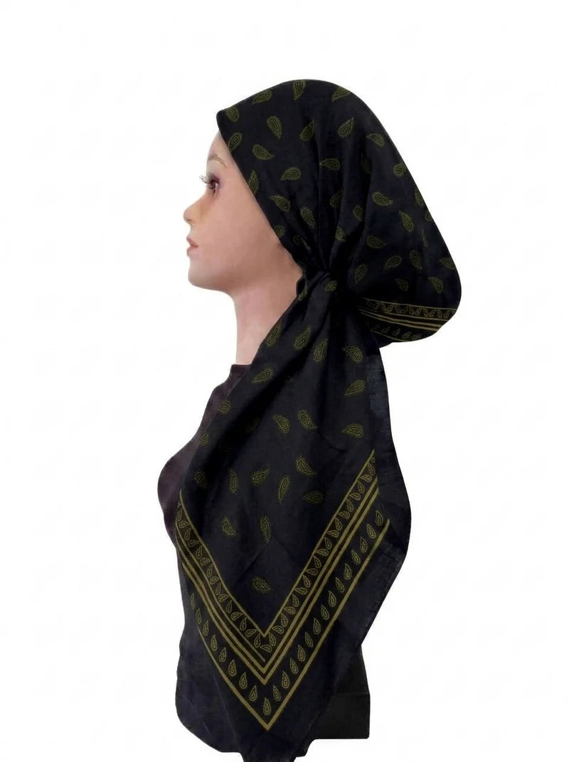 Revaz Paisley Pretied Headscarf - HS763