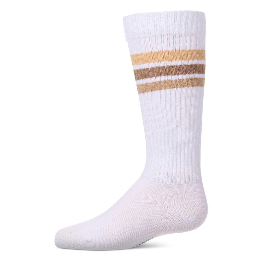 Memoi Multi Stripe Knee High - MKF-7248