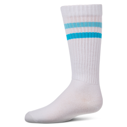 Memoi Double Stripe Knee High - MKF-7251