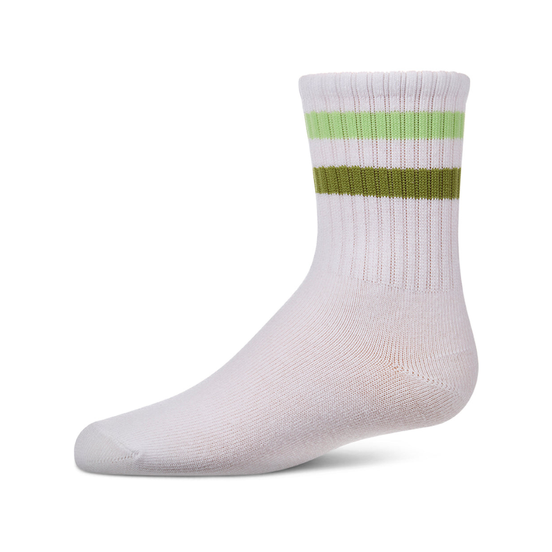 Memoi Double Stripe Crew - MKF-6105