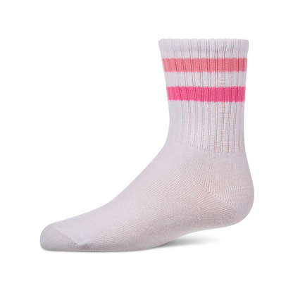 Memoi Double Stripe Crew - MKF-6105