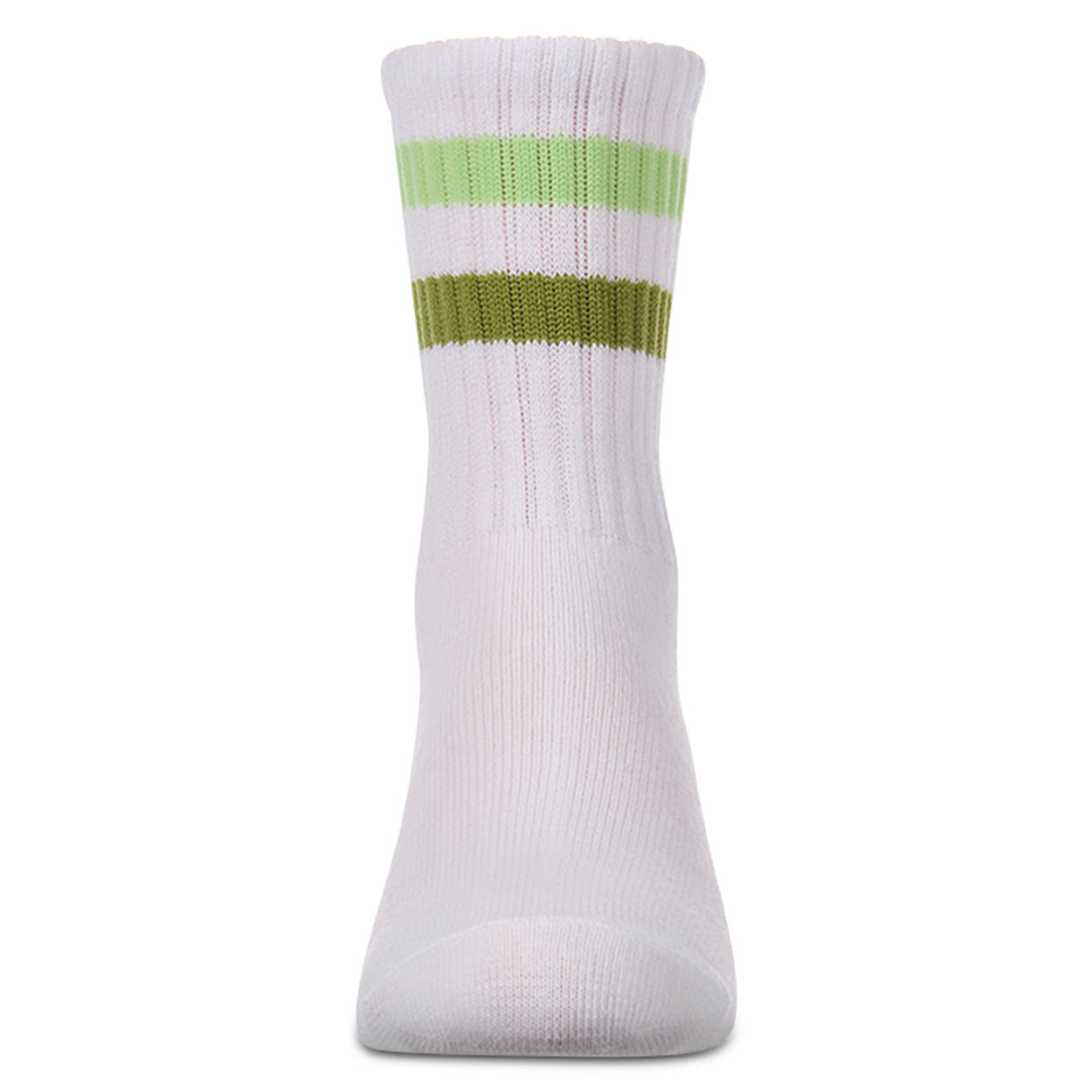 Memoi Double Stripe Crew - MKF-6105