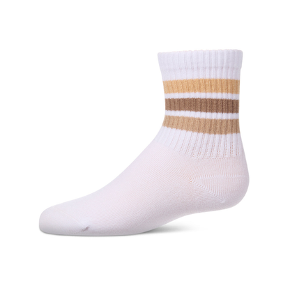 Memoi Triple Stripe Crew - MKF-6103