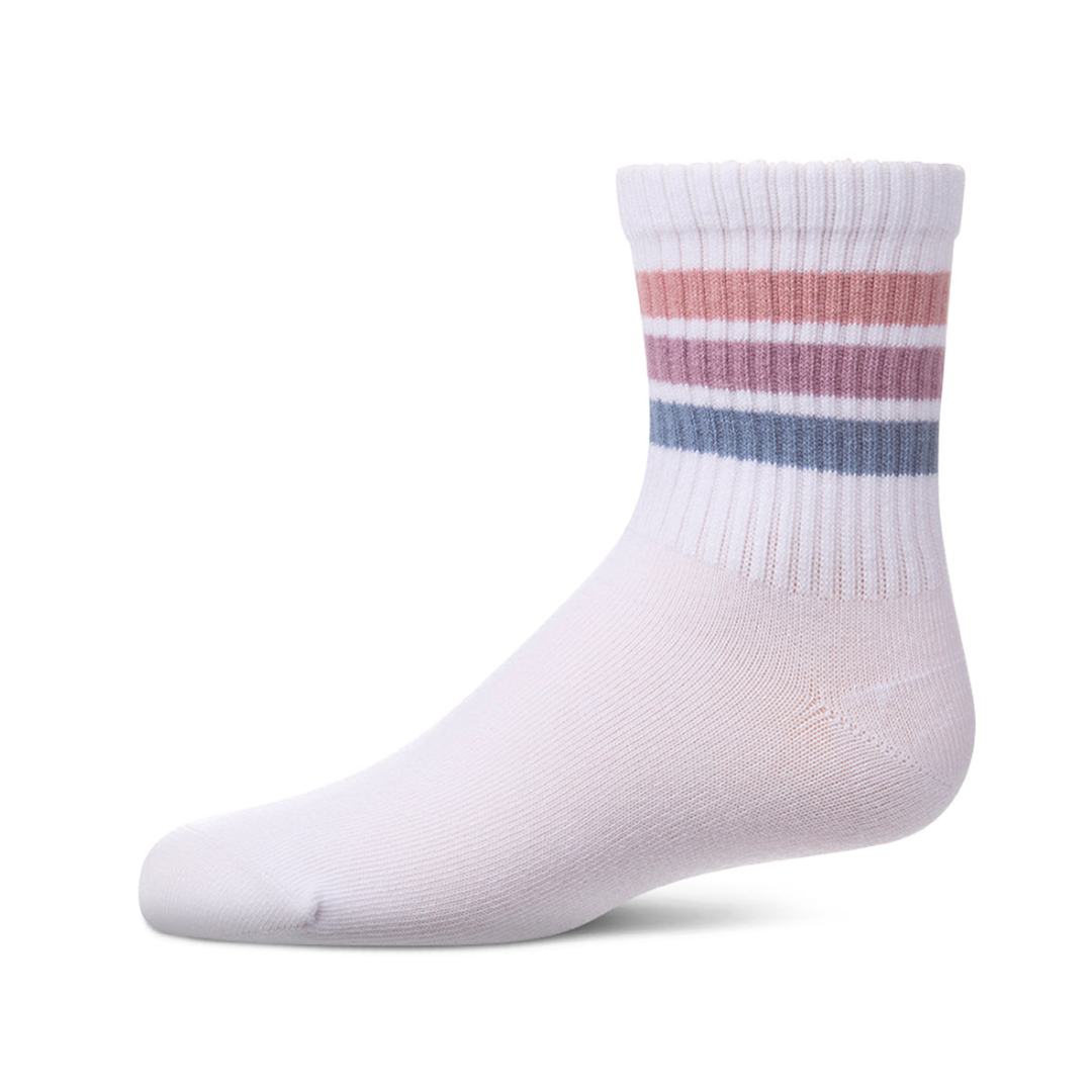 Memoi Triple Stripe Crew - MKF-6103
