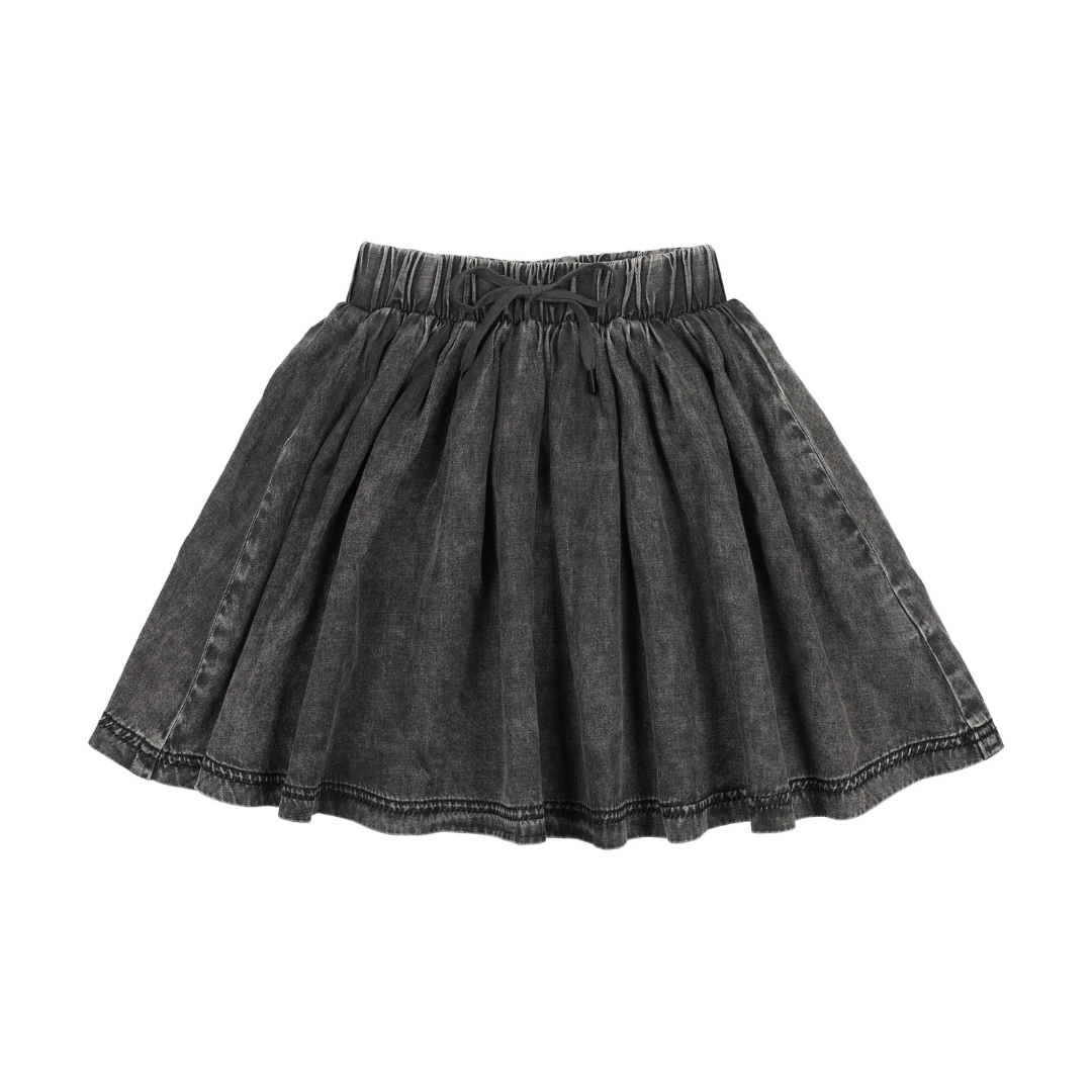 Lil Legs Denim Drawstring Skirt - DDSKT-SS26