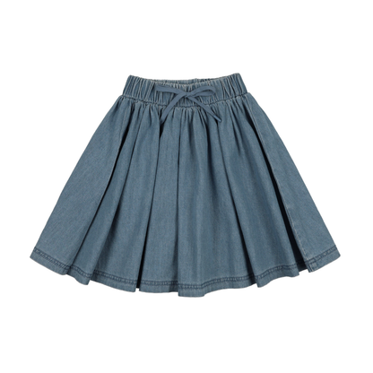 Lil Legs Denim Drawstring Skirt - DDSKT-SS26
