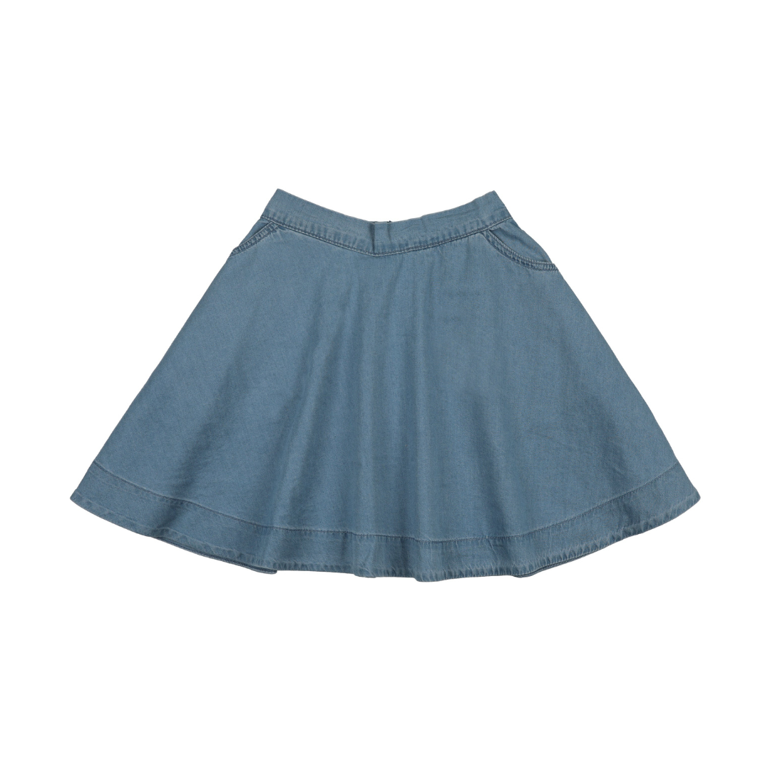 Lil Legs Denim Flared Skirt - DTFSK-SS26