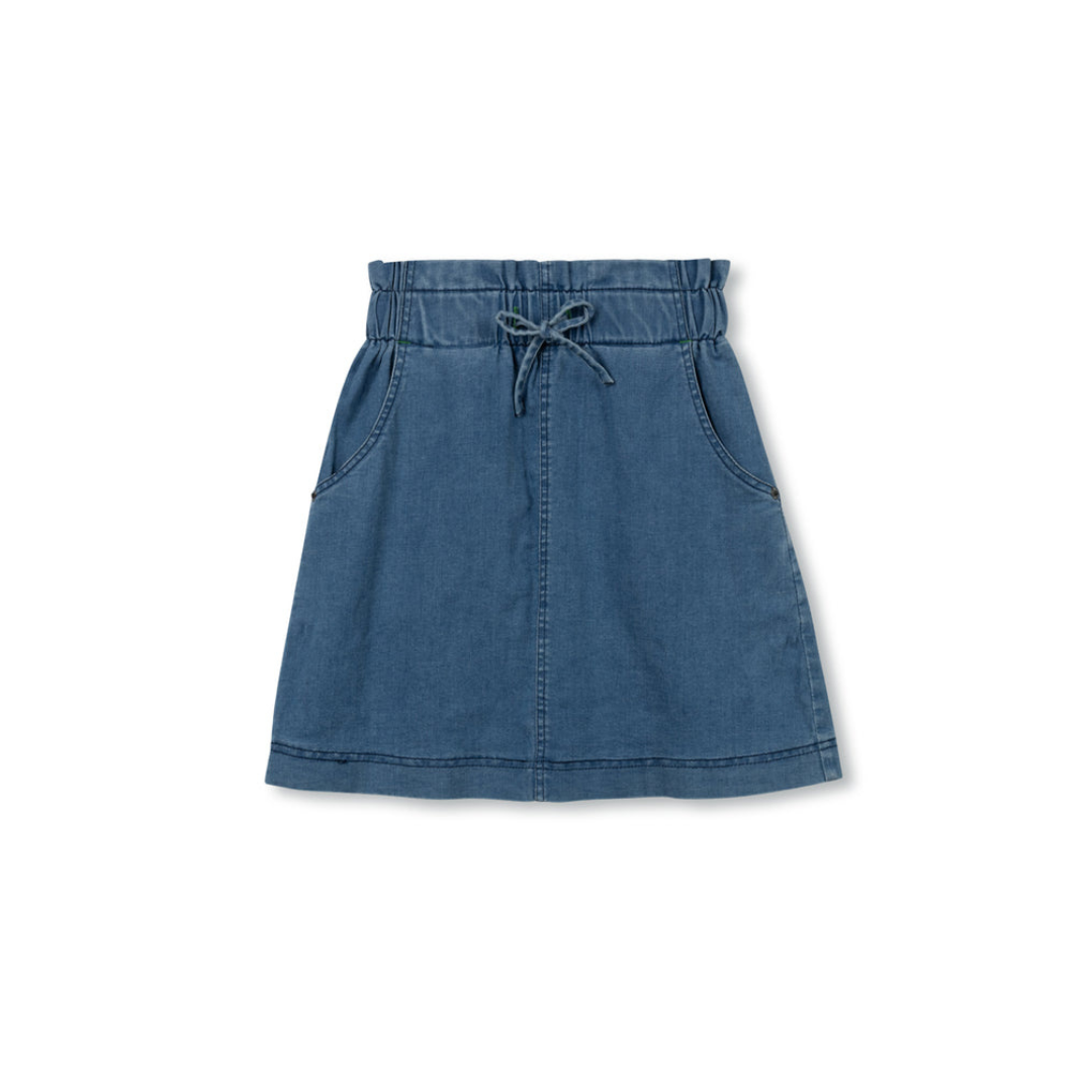 Cabana Back Pocket Stitching Skirt - C-26324