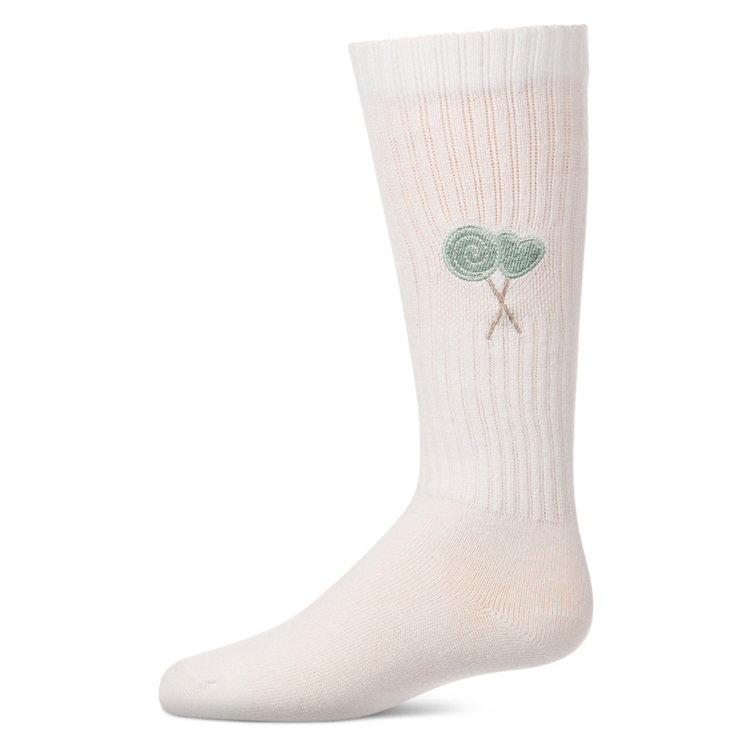 Memoi Embroidered Lollypop Knee High - MKF-7229