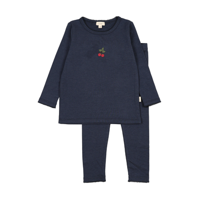 Lil Legs Embroidered Lounge Set - ELST-SS26