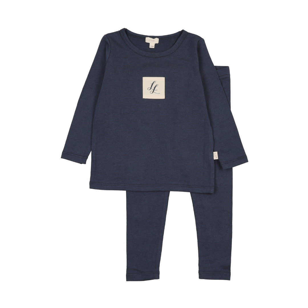 Lil Legs Embroidered Lounge Set - ELST-SS26
